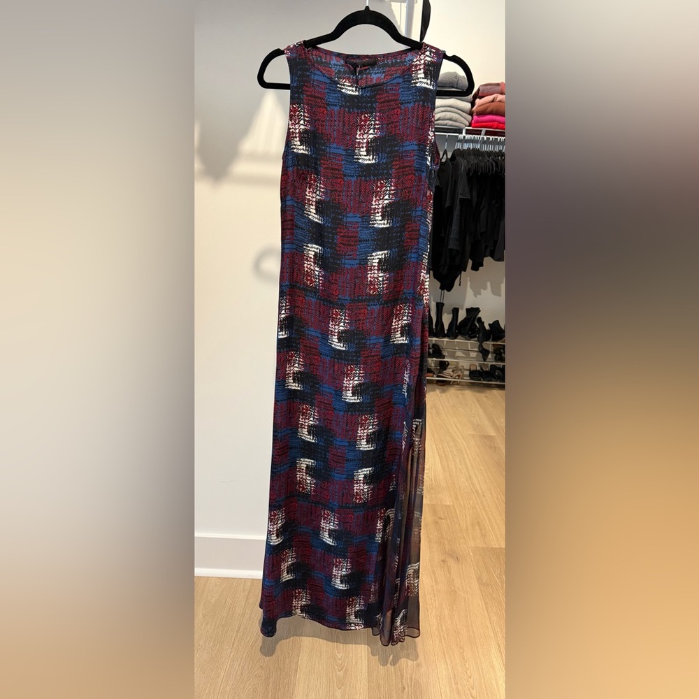 Jenni Kayne Multicolor Abstract Gown